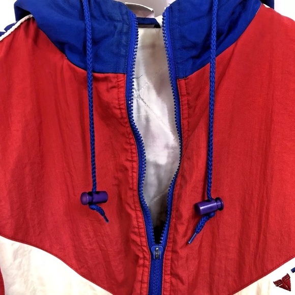 ❌SOLD❌ VTG TYR Color Block Jacket 58” Nautical 90s - Picture 7 of 8